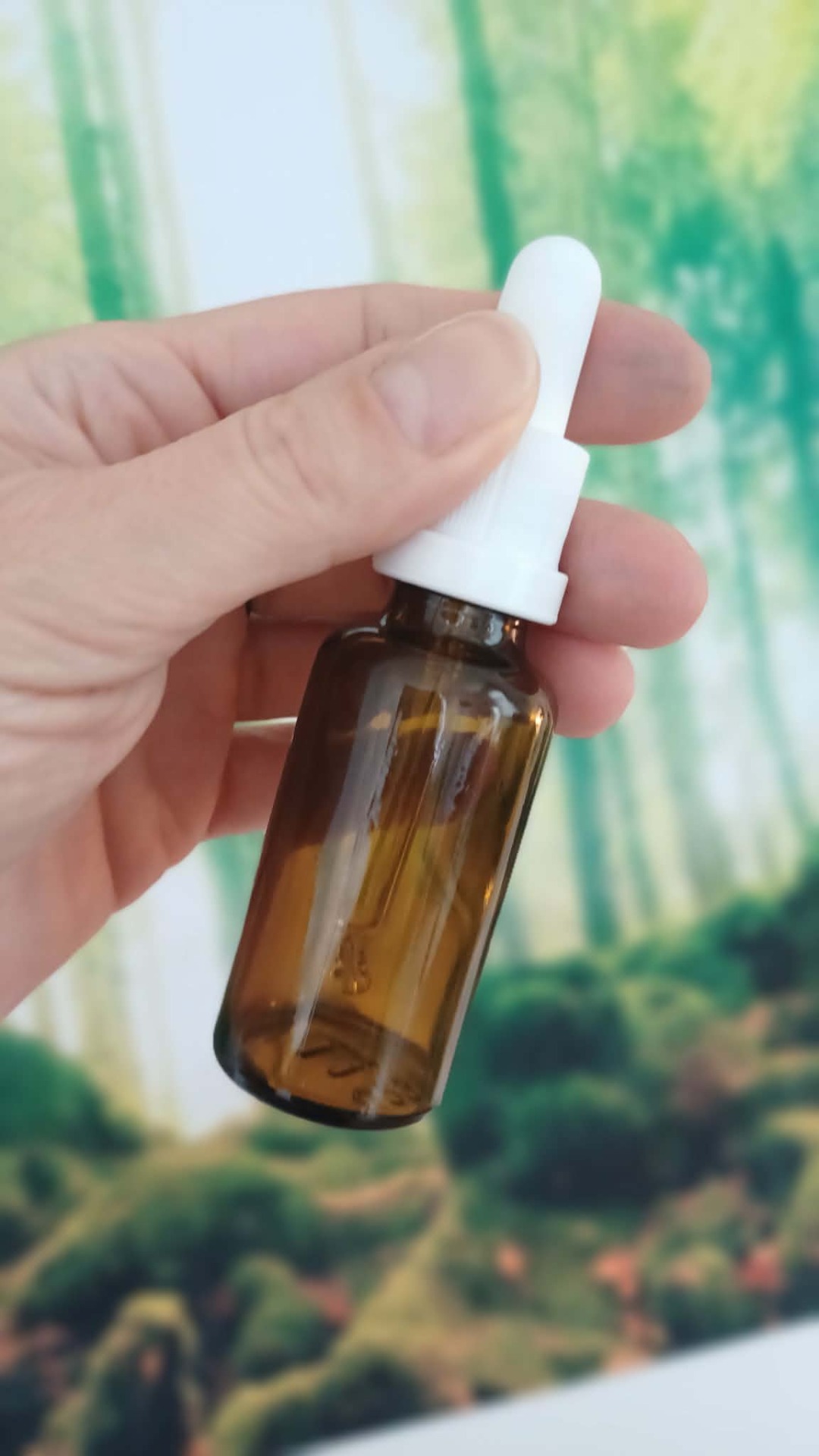 lahvička Bachových esencí